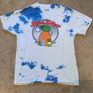 Tie dye spongebob T-shirt